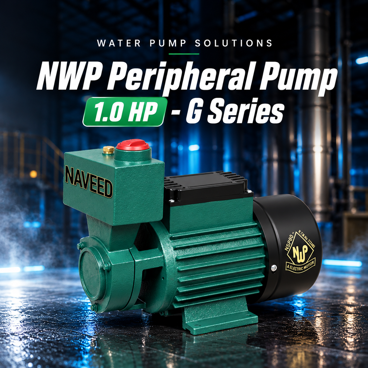 Naveed Green Peripheral Water Pump